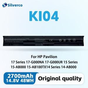 HP 파빌리온용 KI04 배터리 15-ab 15-an 17-g 15t-ab100 17t-g100 17t-s100 15-ab143cl 14-ab166us 17-ab22