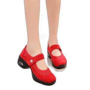 여성 매쉬 라인 댄스화 신발 스포츠 라틴 라인 사교