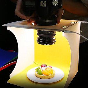 고품질 LED 포토박스 22x23cm 누끼컷 촬영용 미니스튜디오 배경지 상단뷰 다양한구도 (WFHH3N2)