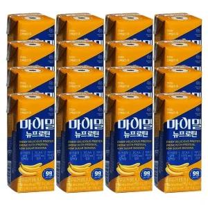 마이밀 뉴프로틴 로우슈거 바나나 190ml x 16팩 1박스 (WFHEZ73)