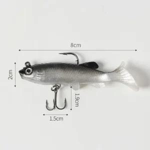 낚시미끼 웨이트훅 쉐드웜 루어 지그 갈치 배스낚시 (WFGUHHQ)