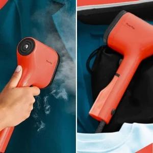 스티머 테팔2022 스팀다리미 소형 습식 여행용 퓨어팝 (WFH11TU)