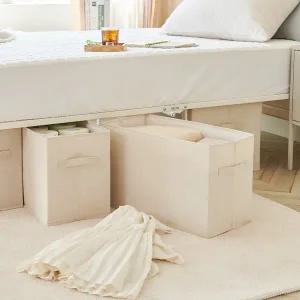 착착 패브릭 리빙박스 수납함 옷 이불 보관함 수납 정리함 대형/특대형