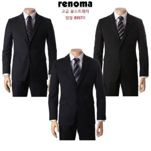 [롯데백화점]레노마 25년 가을신상 3종택일 고급울스트레치 세련된 슬림정장 ROSJ123AAS LDA
