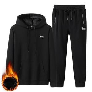 지프스피릿 JEEP SPIRIT 겨울 기모 남자 트레이닝 후드 추리닝 티셔츠 세트 0508