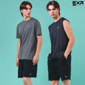 [EXR] 25SS 올라운드 남성 스포츠 상하 세트 티셔츠+하프팬츠