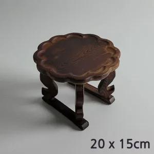 원목 개다리 소반 찻상 1호 개다리소반 찻상 다과상 전통찻상 백일상 돌상 나무소품