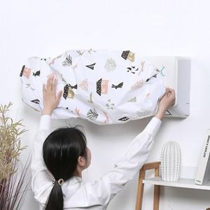 에어컨커버 벽걸이 에어컨 듀얼 덮개 스판 사각 제습기 커버 스탠드