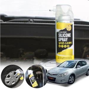 i30(~11) 크린텍 실리콘 스프레이 420ml 내장재색상복원 고무경화방지 타이어광택