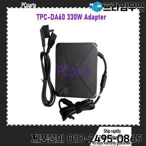HP TPC-DA60 노트북 게이밍 어댑터용 PC 부품 330W 전원 공급 장치 19.5V 16.92A 슬림 AC 충전기 케이블 포