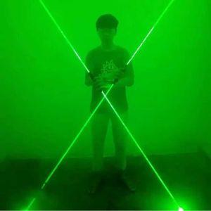 레이저빔 스틱 그린 양방향 공연 쇼 빨간 광선 댄스 왼손 조명 무대