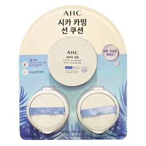 AHC 세이프온 시카 카밍 선쿠션 본품 25g+리필 2개 코스트코 선팩트 톤업 선크림