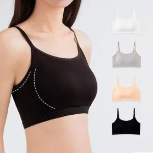 끈 조절 면 스포츠 브라탑 브라렛 수면브라 (WFJ1LSS)