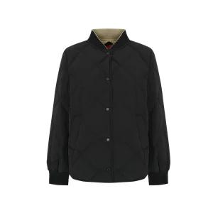 [20%쿠폰][크로커다일 레이디]크롭 니트카라 베이스볼 덕다운_CLDWDW203