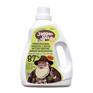 제거죠스 미생물 효소 배수구 클리너 싱크대 하수구 냄새 제거 세정제 프로 2L 1개