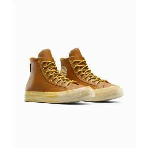 컨버스 공용 척70 빈티지 레더 워크웨어 앤티크 세피아 FB818358