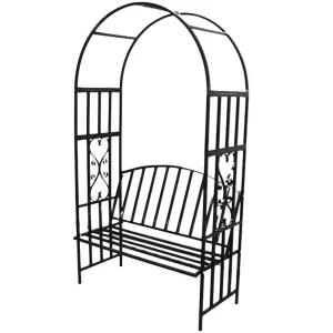 장미 식물정원 야외 넝쿨 아치 정원 철제 펜스 의자 옥상 옥탑 데코