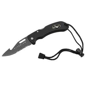 색코다이브 나미 접이식 나이프 손목 랜야드 염수 저항성 스쿠버 다이빙 창낚시 낚시 사냥 캠핑 장비 블랙 타늄