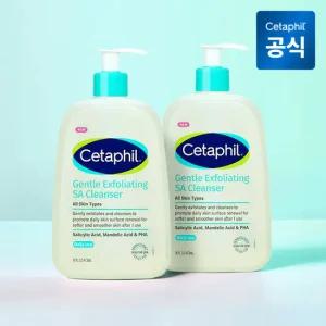 세타필 등드름 각질제거 약산성 SA 바디워시 473ml 2개