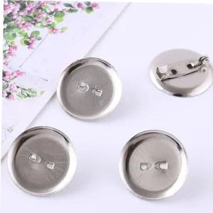 원형핀 대용량 1000개입 브로치 코사지 뱃지 리본