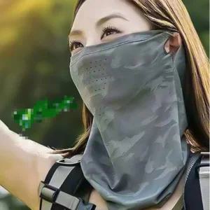 6색 1개 여름용 쿨링 밀리터리 매쉬 넥워머 안면 쿨마스크 시원한 넥마스크 얼굴 햇빛가리개