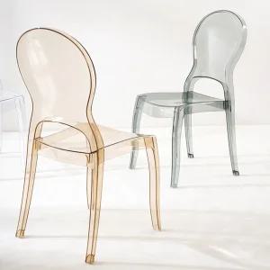 로빈체어 카페의자 투명 플라스틱 인테리어 1인 야외 테라스 식탁 예쁜 디자인