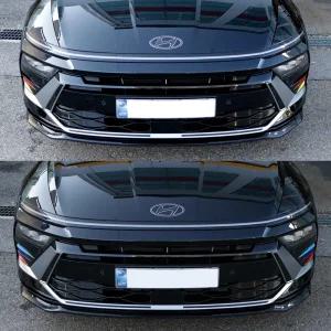 쏘나타디엣지 에어덕트 포인트 스티커 인테리어 흠집 기스커버 방지 용품