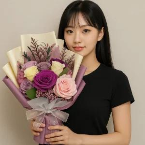 비누 꽃다발 실크플라워 드라이플라워 졸업 졸업식 어린이집 특별한날 여자친구 선물 향기