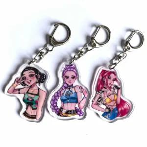 케이팝데몬헌터스 키링 열쇠고리 굿즈 케데헌 루미 조이