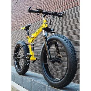광폭타이어 바퀴큰자전거 제품 접이식 자전거 산악용