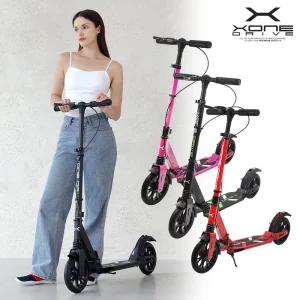 엑스원드라이브 킥보드 XZ-117 주니어 성인용 접이식