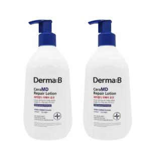 더마비 세라엠디 리페어 로션 무향 400ml, 2개_MZ