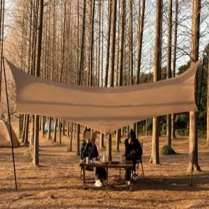 캠핑 블랙코팅그늘막 렉타 300d 홀리데이 대형 국내 옥스포드 실타프 대형타프