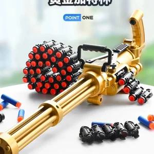 대형 개틀링 기관총 서바이벌 너프건 스나이퍼총 소프트건