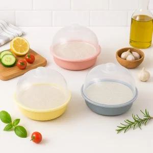 전자렌지 찜기 색상랜덤 만두 호빵 판촉물 답례품 홍보 선물박스 새싹재배기 찜판