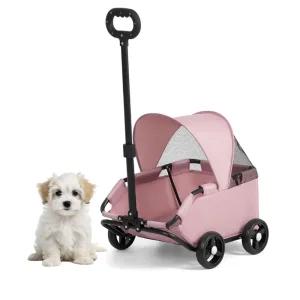 접이식 원터치 초경량 반려동물 개모차 강아지 이동장 유모차 i147
