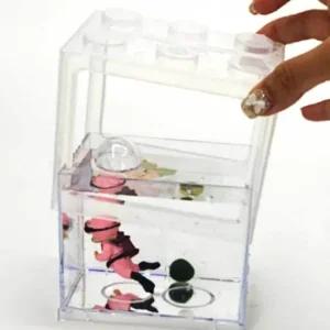 미니 어항 마리모 블럭 투명 구피 베타 키우기 키우기 구피