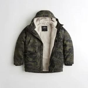 hollister 세파안감 밀리터리 파카