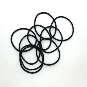 성 좋은 머리끈 검정 1P 헤어 대용량 밴드 고정 정리 묶기 정돈