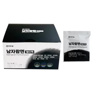 남자람엔 멀티팩 쏘팔메토 비오틴 판토텐산 2600mg x 30포 1개 / 써클
