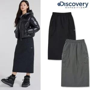 [디스커버리](광주신세계)[24F/W] 디스커버리 DWSK91046 여성 파라슈트 패딩 스커트 겨울 패딩 치마