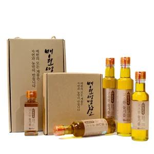 고소한 들기름, 국내산들깨 100%, 토종종자, RE100