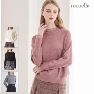 로코엘라 밀리 레이스 포인트 터치업 여성 니트