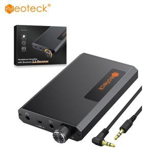 앰프 Neoteck 블루투스 호환 HiFi 헤드폰 MP3 MP4 휴대폰 컴퓨터용 휴대용 3 5mm 오디오 이어폰 5 0 리시버