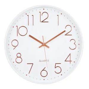 [월드온] 북유럽풍 무소음 벽시계 벽걸이시계 보름달모양 집들이선물 원형시계 인테리어소품 건전지 제외