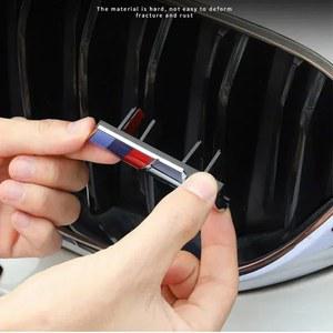 아우디 호환 그릴 프레임 3D 프론트 배지 엠블럼 액세서리 장식 X1 X2 X3 X4 X5 X6 F48 G01 E84 E83 F39 F10 F30 G11 G07 G86 G80 G60 E60 E46