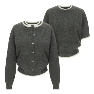 [티뷰] 라인반팔니트가디건울세트_V5C-CSE011