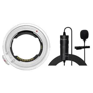 (컴온탑) 메가댑 Megadap ETZ21 Pro+ 오토포커스 어댑터 (소니 E마운트 렌즈 - 니콘 Z바디)(메가댑) + 포토리뷰 Mcoplus LVD600 마이크