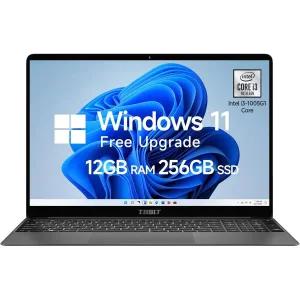 TECLAST 노트북 15.6인치 12GB DDR4 256GB SSD 인텔 쿼드 코어 i31005G1 4M 캐시 최대 3.4GHz 윈도우 11 컴