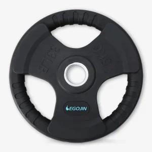 이고진 클럽용 고무 바벨 원판 15kg 1개 51D 역기운동 웨이트